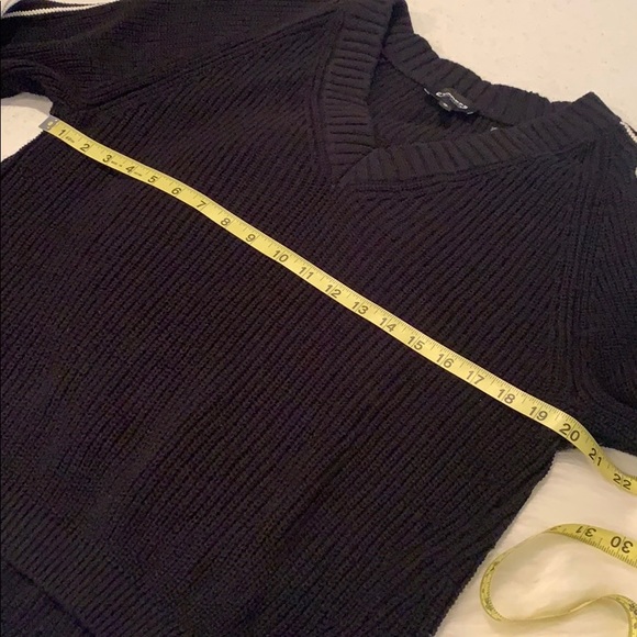 New Express Oversized Shaker Knit Tunic Sweater - Picture 7 of 12